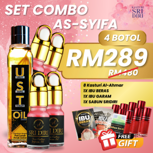 KASTURI SRI DIRI 4 BOTOL KOMBO